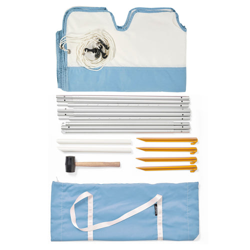 Basil Bangs Beach Tent, Beach & Park UPF50+ Sunshade in Mineral