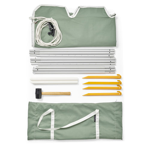 Basil Bangs Beach Tent, Beach & Park UPF50+ Sunshade in Sage