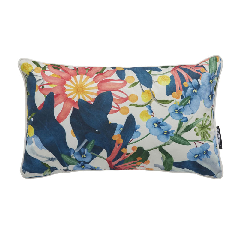 Basil Bangs Outdoor & Patio Cushion in Field Day / Sage (Size: 50 x 30 cm)