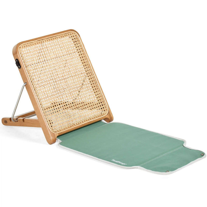 Basil Bangs The Lounger, Sunlounger for Beach and Outdoors in Sage
