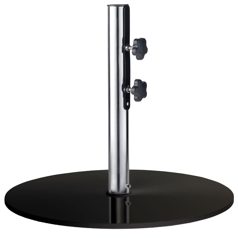 Basil Bangs Umbrella Base, 25kg in Black, Suitable for All Our Umbrellas
