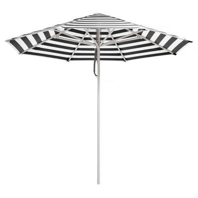 Basil Bangs Caspar Umbrella, Commercial & Home UPF50+ Umbrella in Chaplin (280cm Diameter Canopy)