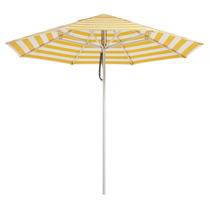 Basil Bangs Caspar Umbrella, Commercial & Home UPF50+ Umbrella in Marigold (280cm Diameter Canopy)