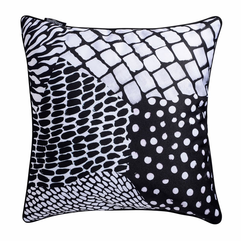 Basil Bangs Outdoor & Patio Cushion in Dapple (Size: 50 x 50 cm)