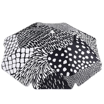 Basil Bangs Premium Umbrella, Beach & Home UPF50+ Umbrella in Dapple (180cm Diameter Canopy)