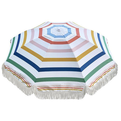 Basil Bangs Premium Umbrella, Beach & Home UPF50+ Umbrella in Daydreaming (180cm Diameter Canopy)