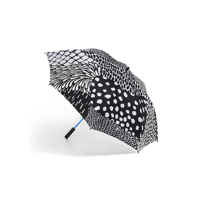 Basil Bangs Rain Caddy in Dapple, Rain Umbrella with 130 cm Diameter Canopy