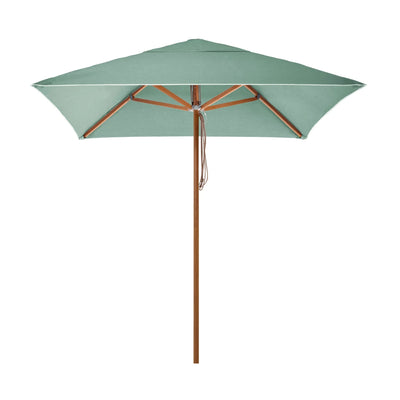 Basil Bangs Sundial+ Umbrella, Commercial & Home UPF50+ Umbrella in Sage (200cm Square Canopy)