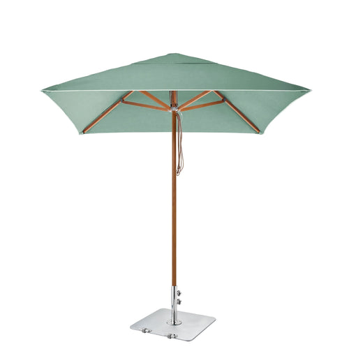 Basil Bangs Sundial+ Patio Umbrella Set - UPF50+ outdoor shade with duty base. A great fit for any outdoor area.
