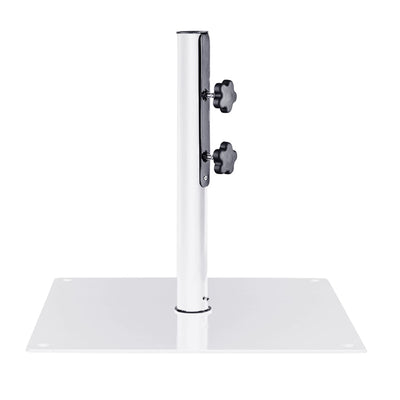 Basil Bangs Umbrella Base, 14kg in White, Suitable for All Our Umbrellas