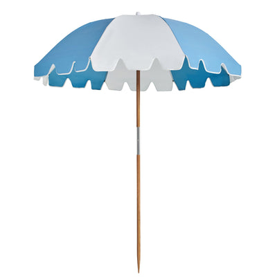 Basil Bangs The Weekend Umbrella, Beach & Home UPF50+ Umbrella in Mineral (170cm Diameter Canopy)